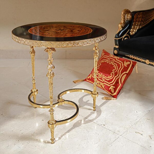 Minotti Gold Brass Table